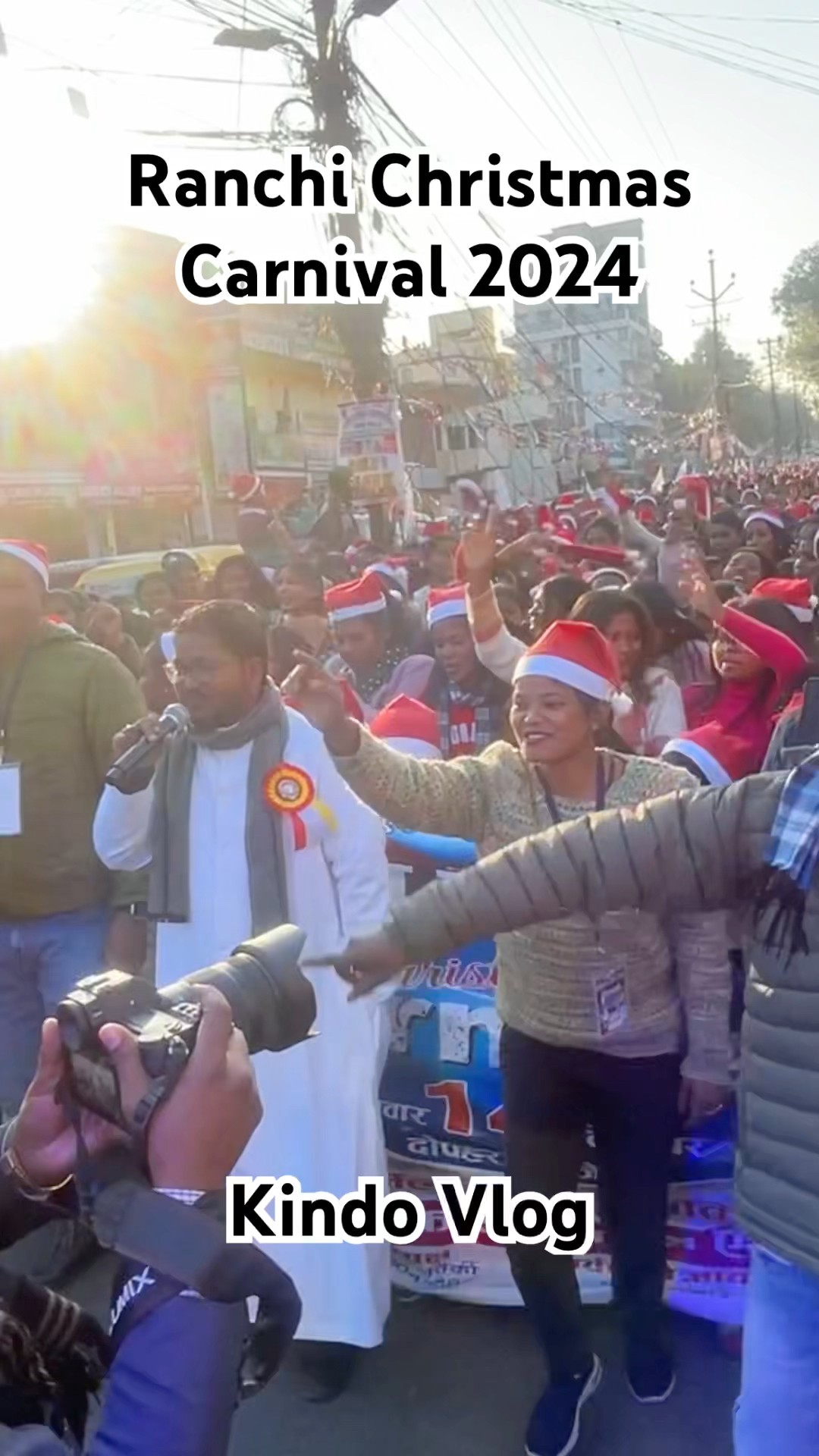 Ranchi Christmas Carnival 2024 , क्रिसमस शोभा यात्रा/video62